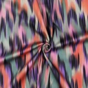 Coton Satin Digi. Abstract Multi