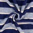 Knitted Wool Stripes - Blue