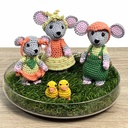 BOEK Amigurumi muizen voor ieder seizoen - L. & A. de Vries