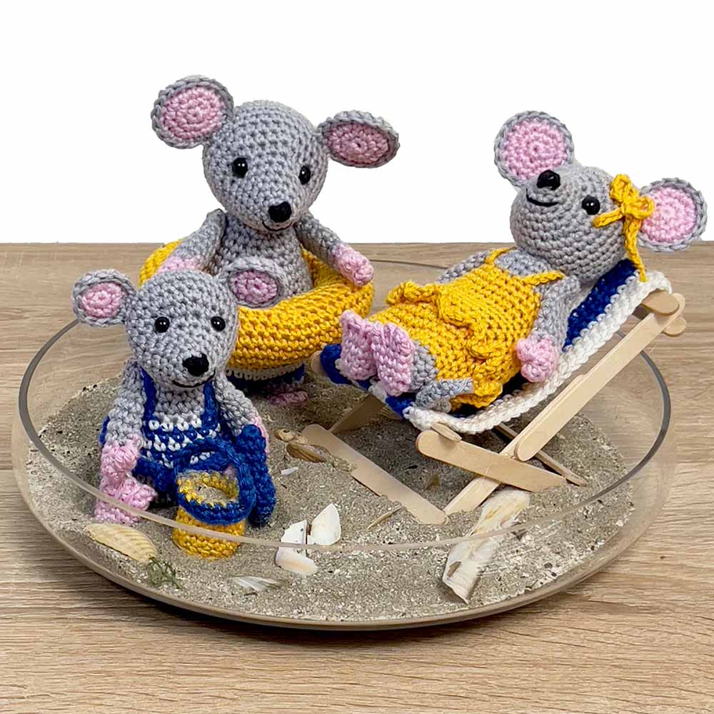 BOEK Amigurumi muizen voor ieder seizoen - L. & A. de Vries