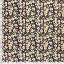 Viscose/ny crepe print bloemen marine