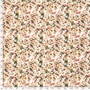 Viscose/ny crepe print bloemen gebroken wit