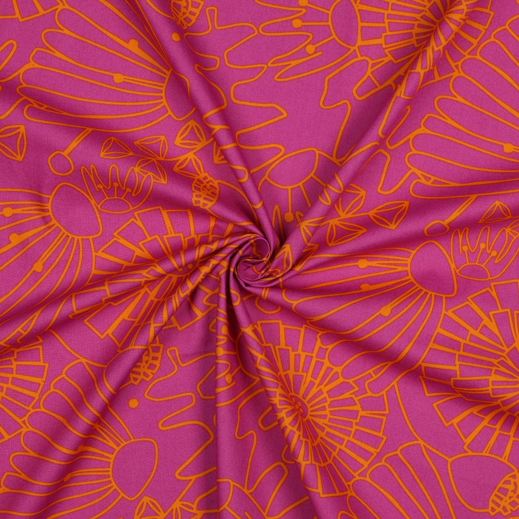Fine Poplin Eden Nerida Hansen Magenta
