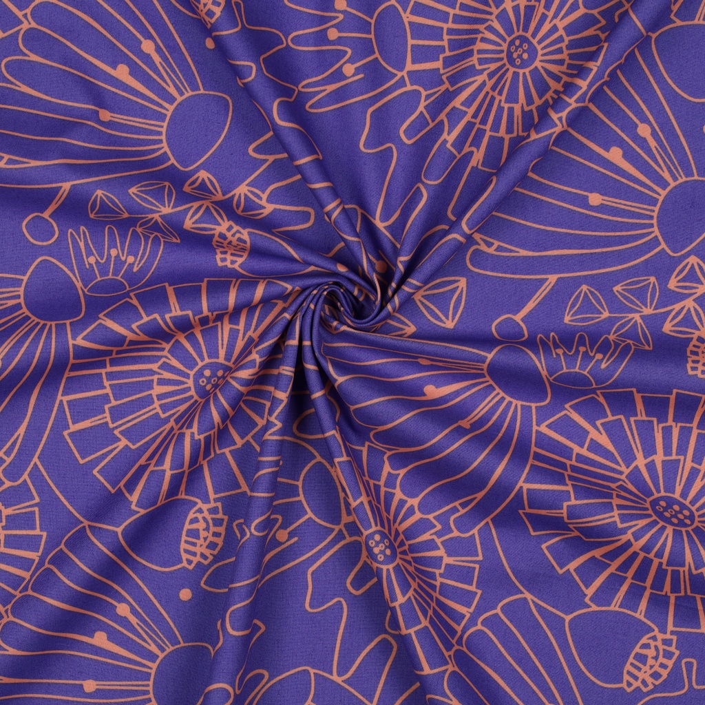 Fine Poplin Eden Nerida Hansen Purple