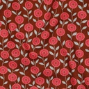 Fine Poplin Flowers Caramel