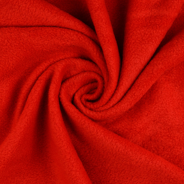 Fleece antipilling Rood