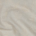 Li/Vi Embroidery Flowers Naturel