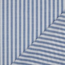 Cotton Yarn Dyed Stripes 10mm. Blue