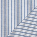 Cotton Yarn Dyed Stripes Fantasie Blue