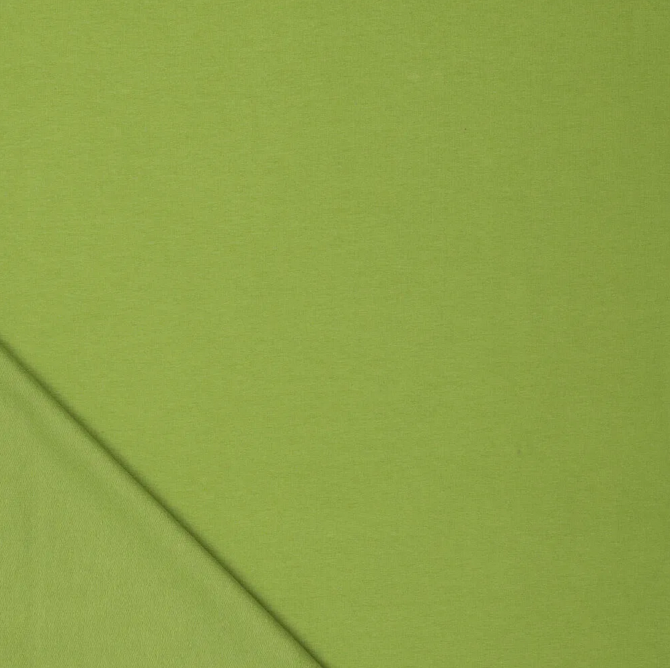 French Terry Not Brushed Lime