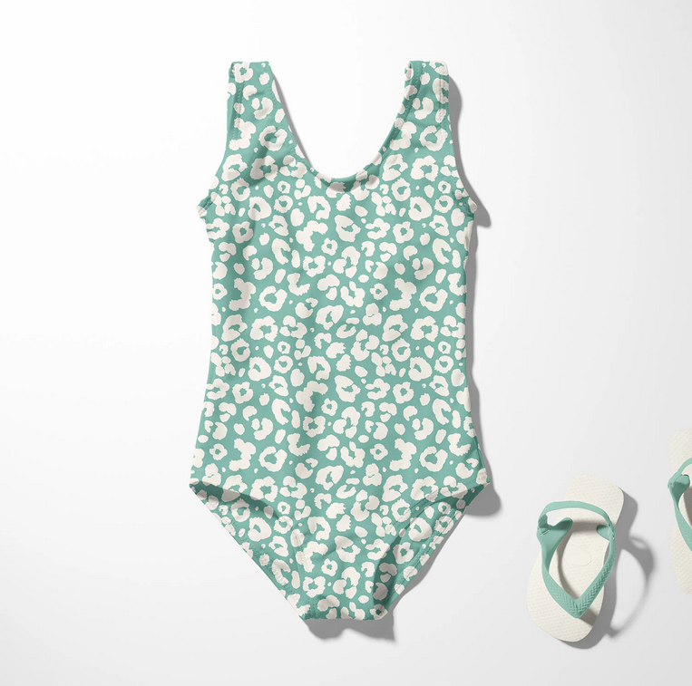 Jersey Swimwear Digi. Panther Dark Mint