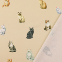 Cotton Digital Katjes Licht Beige