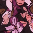 Jogging Digital Rose Flower on Bordeaux