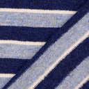 Knitted Wool Stripes - Blue