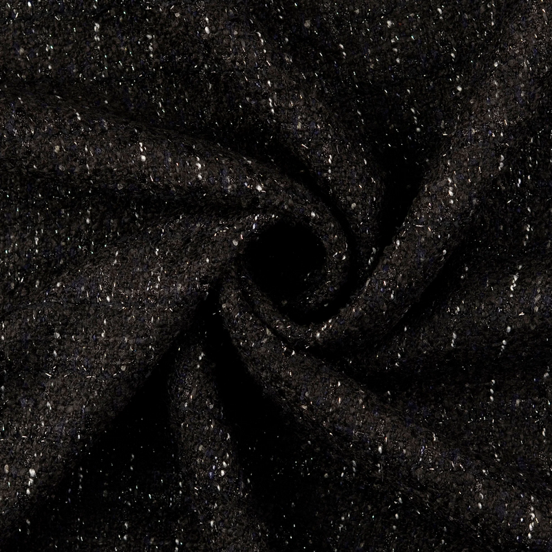 Chanel Bouclé Lurex Black