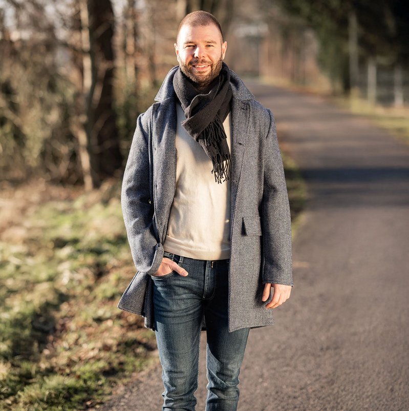 Manteltweed Black