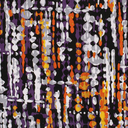Viscose Twill Spotty Stripes Purple/Black