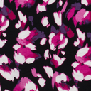 Viscose/Nylon Small Flower Orange/Navy (kopie)