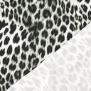 French Terry Brushed Leo Black