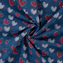 Denim Jacquard Heart