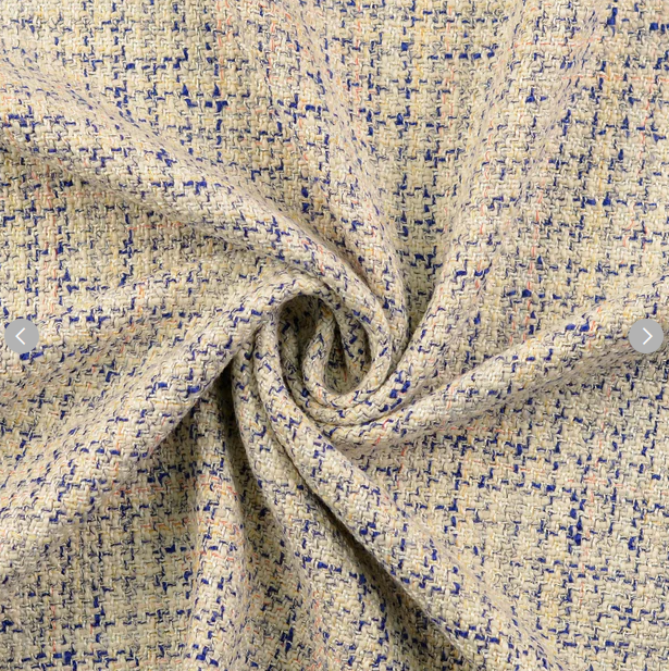 Chanel Offwhite/Cobalt