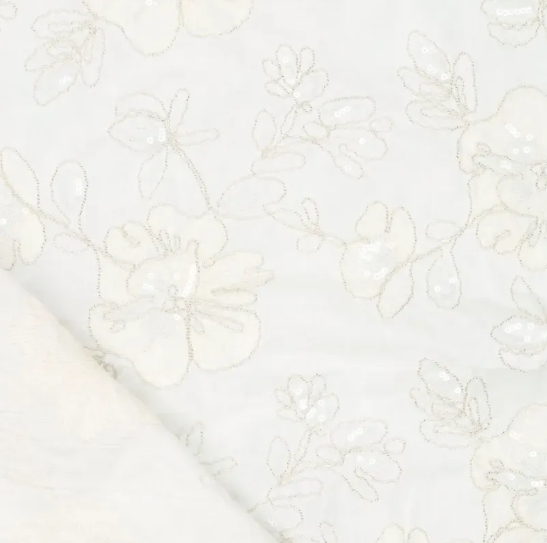 Broderie Fenna Cotton Sequins 002