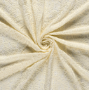 Chenille Kant Stretch Ecru