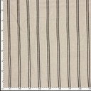 Viscose Linnen Stripes Ecru