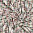 Carreaux Lichte Gabardine Ecru/Groen/Navy