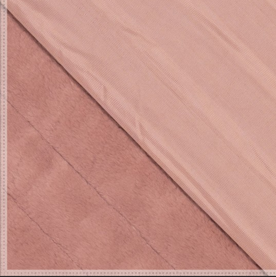 Namaakbont Vertikaal gestreept Oudrose