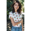 Jersey Digital Cherries Off White