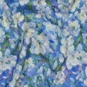 Viscose Rosella Stretch digi. Flower Lavender
