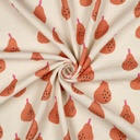 Jennifer Bouron Organische Double gauze Peren - Peach 