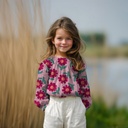 Jennifer Bouron Organische Double gauze Flowers - Pink