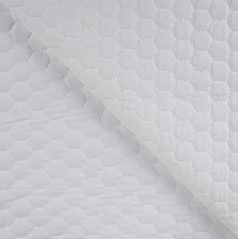 Matelassé Katoen Off White