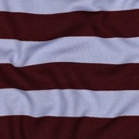 Soft Sweat 3.5 cm. Stripes Burgundy/Lilac