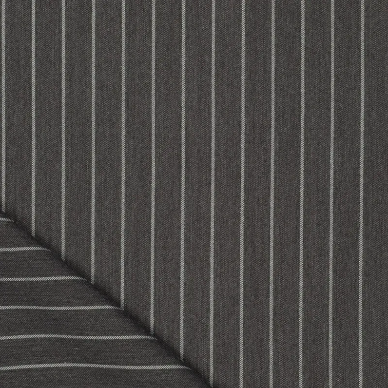 Stretch "Orlando" 20 mm. Lurex Stripe Dark Grey