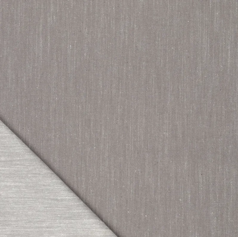 Stretch Denim Linen Grey