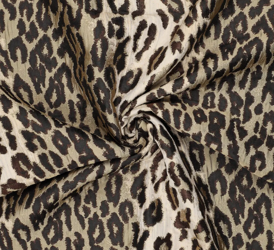 Jacquard Animal Brown 