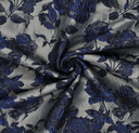 Jacquard Nantes Black/Cobalt