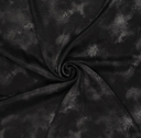 Velvet Satin Abstract Black/Grey