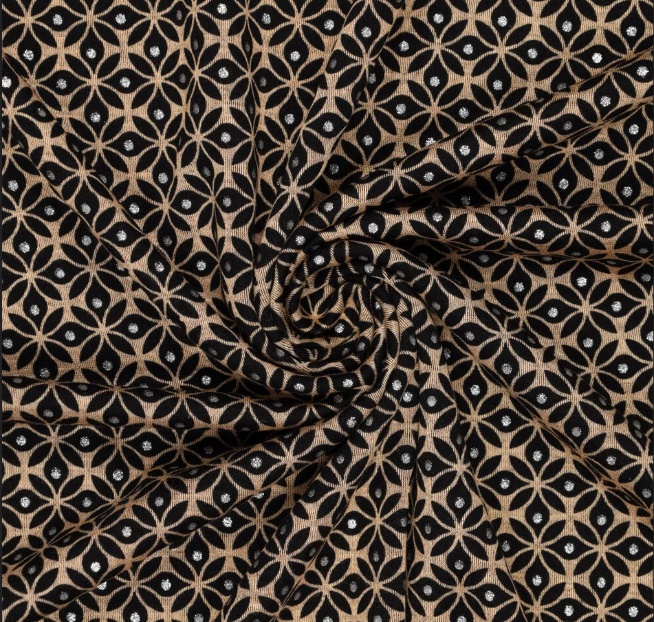 Dubbeljersey Roma Sparkle Richia Black