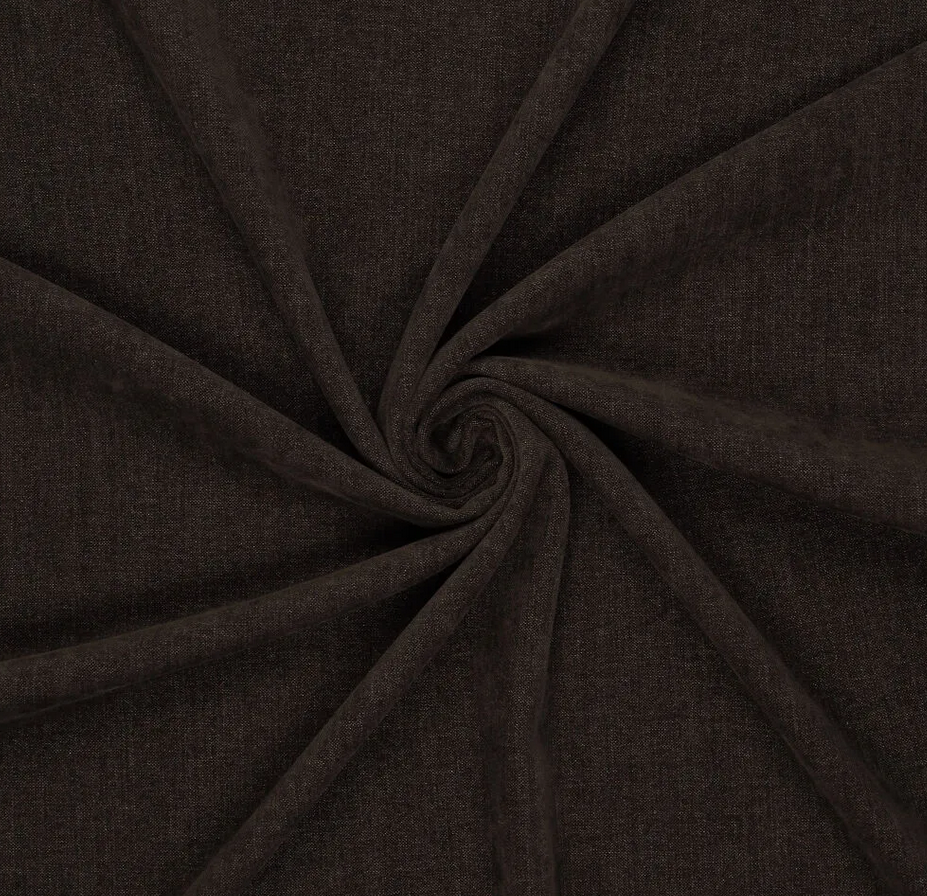 Lengtestretch Chenille Jeans Dark Brown