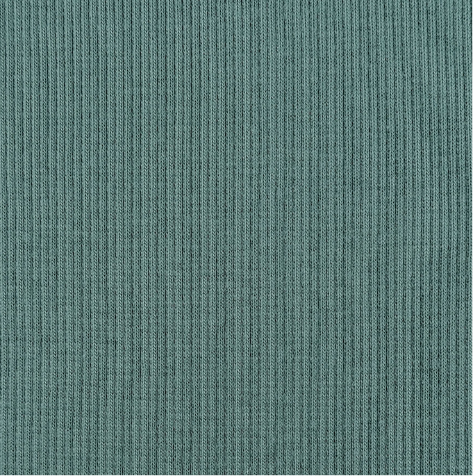 Boordstof Rib Dusty Petrol