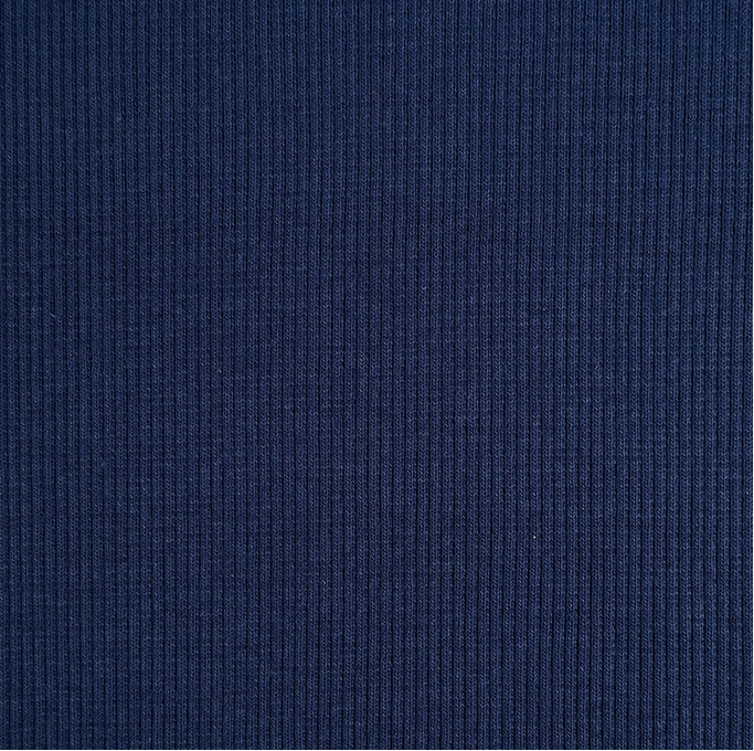 Boordstof Rib Navy