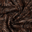 Viscose Twill Print Abstract Taupe