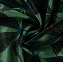 Viscose Satin Flower Army