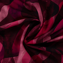Viscose Ecovero Twill Waves Cyclam
