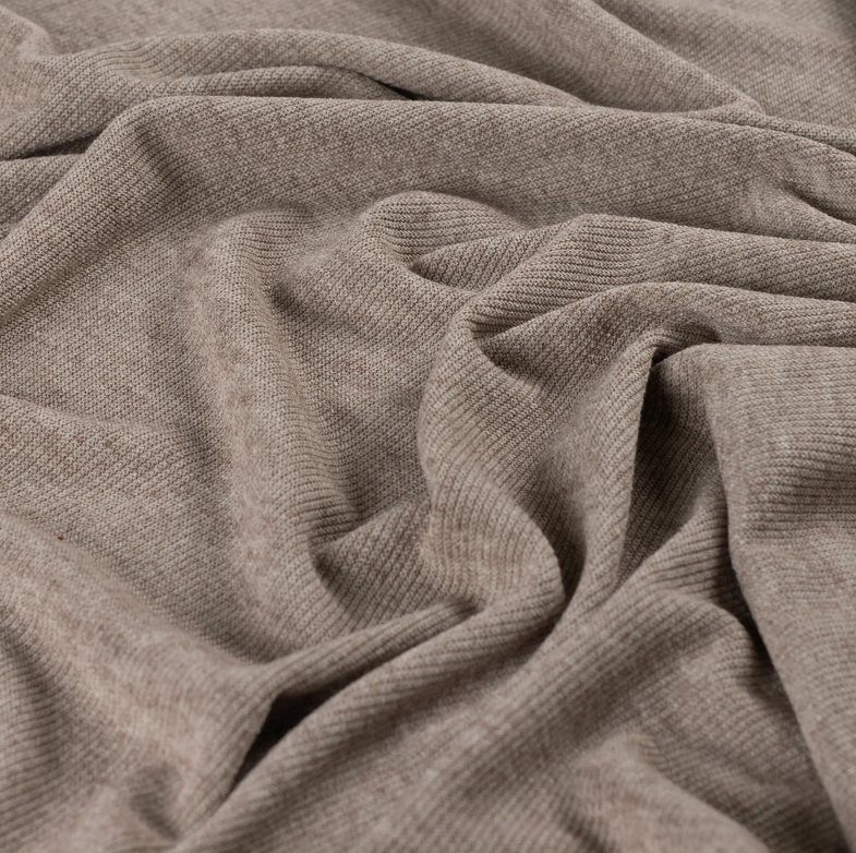 Ribjersey Fancy Knit Sand