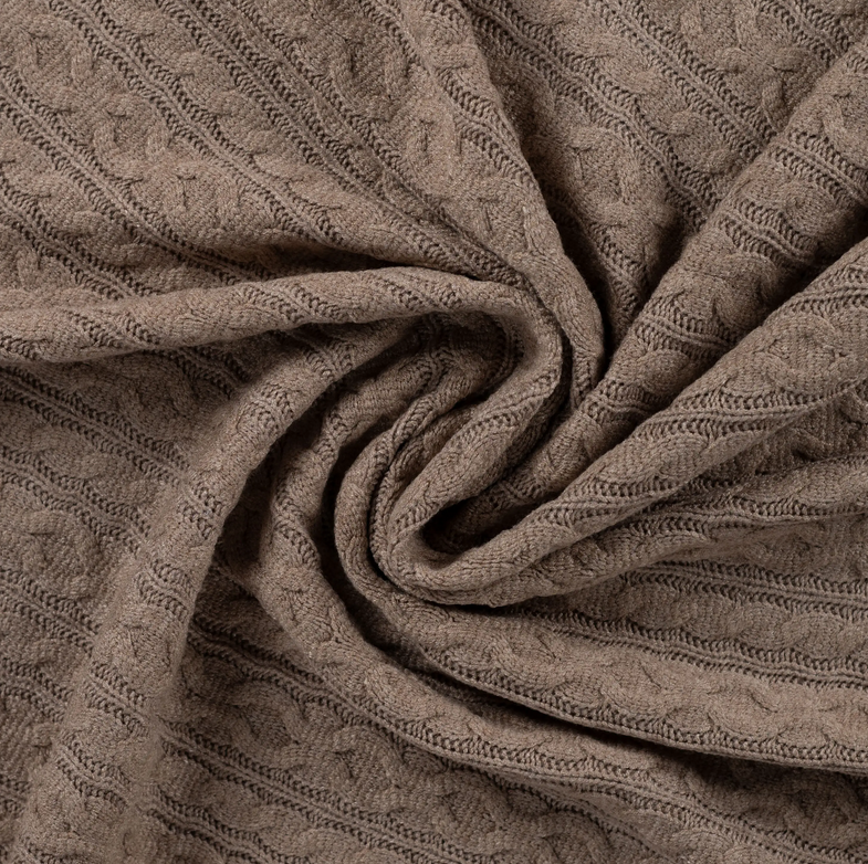 Jersey Nordic Cable Taupe